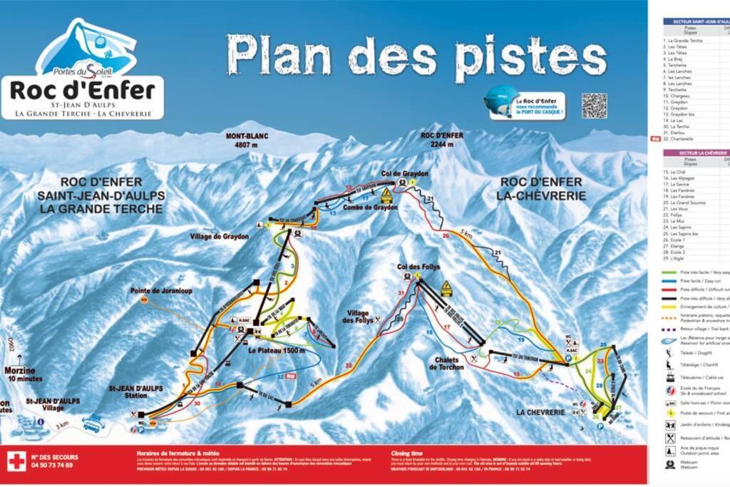 Le Pied Des Pistes A13, Joli Studio Tout Confort 4 Pers, Vue Vallee Imprenable, Draps Non Compris Saint-Jean-dʼAulps Dış mekan fotoğraf