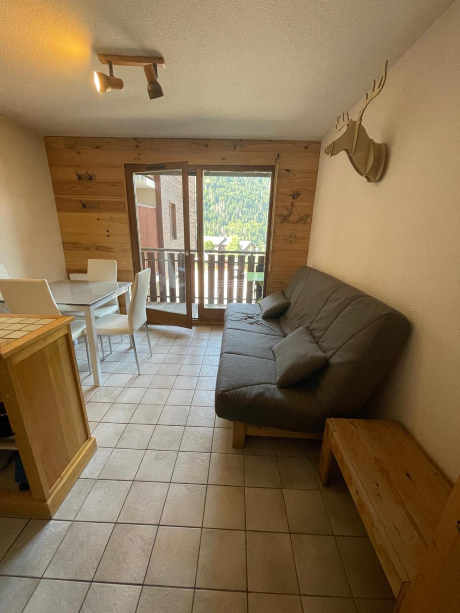 Le Pied Des Pistes A13, Joli Studio Tout Confort 4 Pers, Vue Vallee Imprenable, Draps Non Compris Saint-Jean-dʼAulps Dış mekan fotoğraf